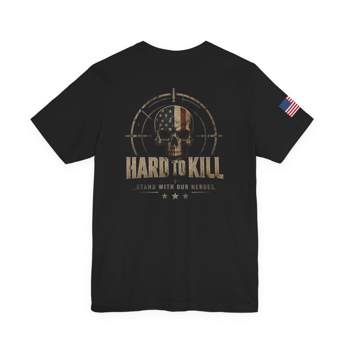 Skull and Flag Patriot Tee