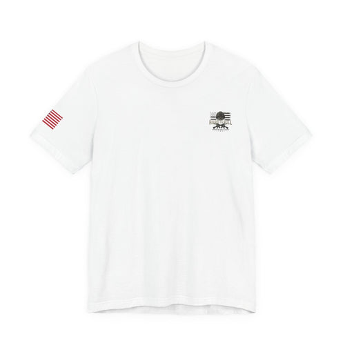Flag and Rifle Patriot Tee