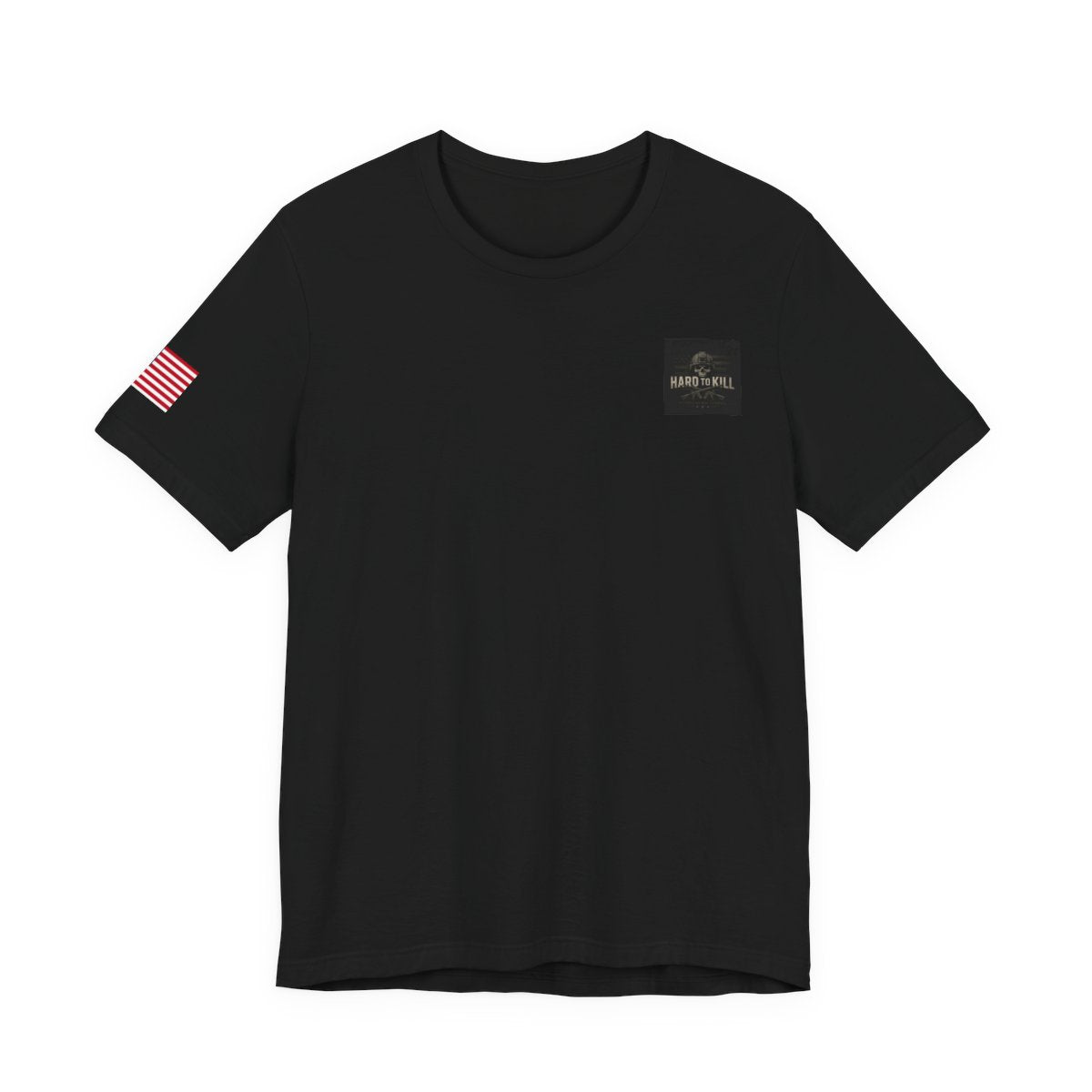 Flag and Rifle Patriot Tee