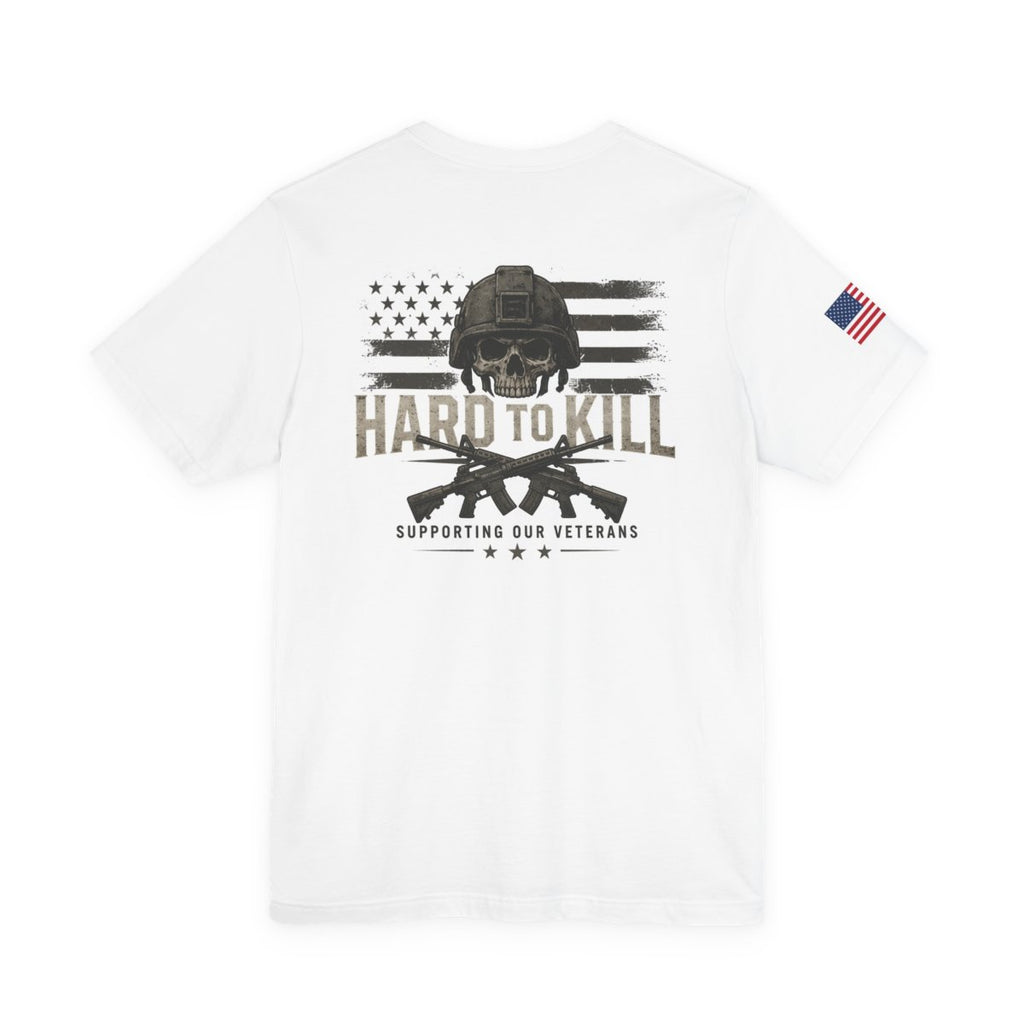 Flag and Rifle Patriot Tee